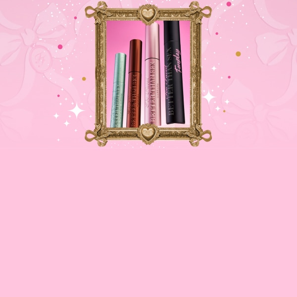 prodotti make-up e cuori rosa