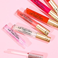 clear and pink tone lipsticks