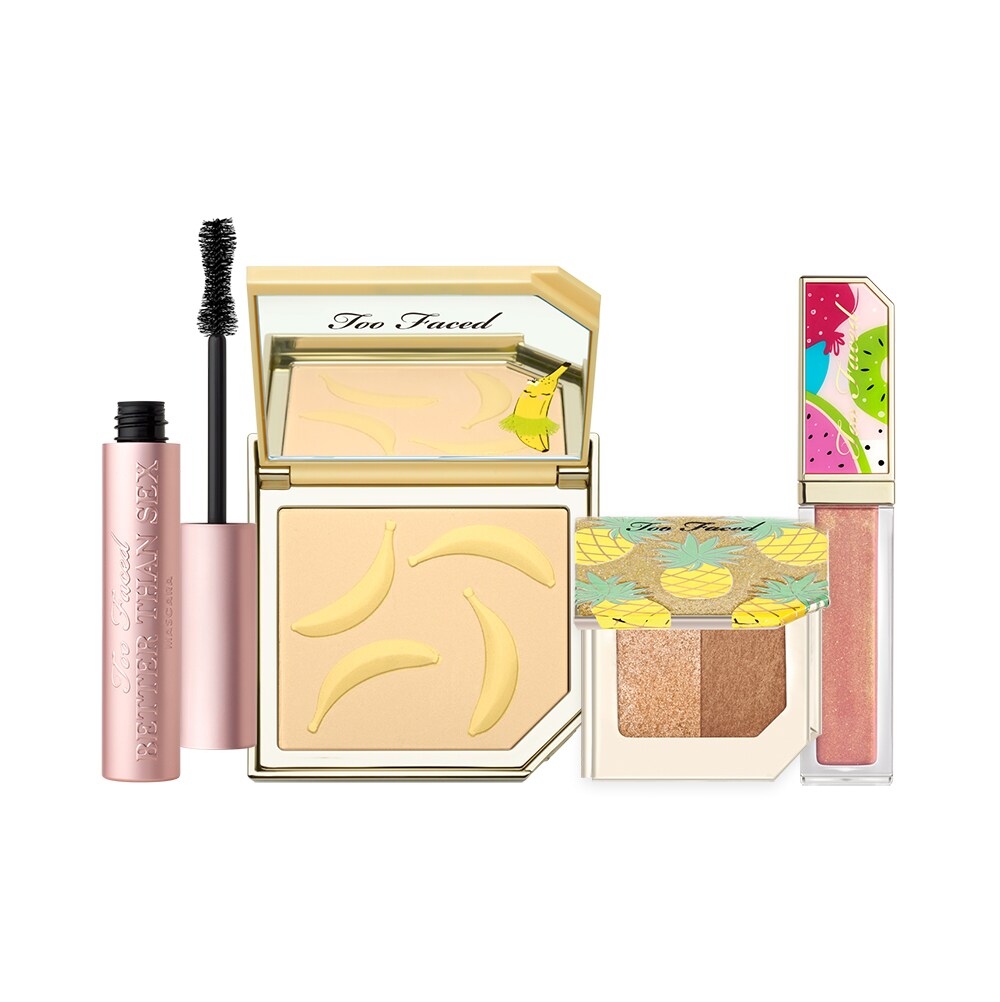 Too faced tutti frutti party ready essentials set