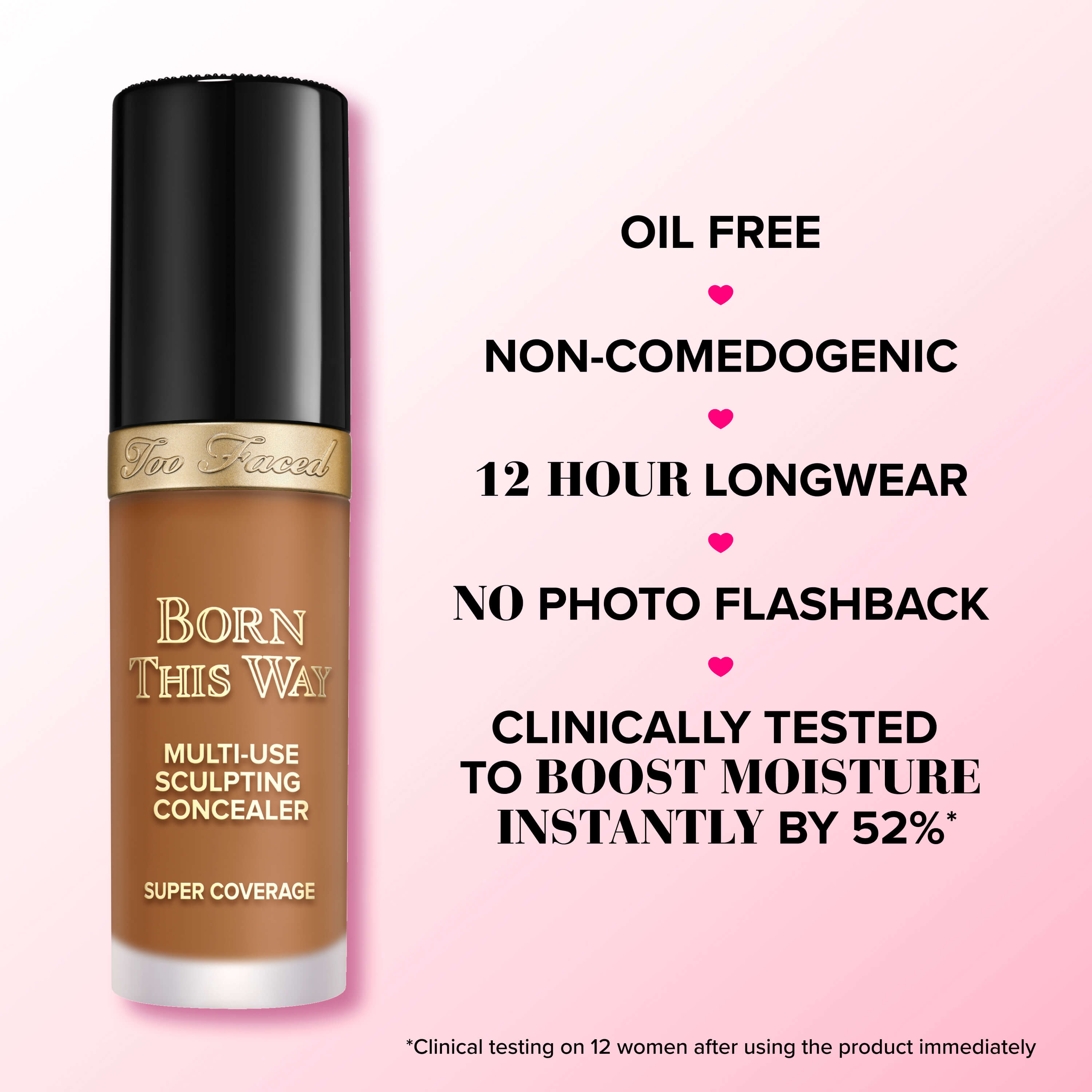 Born This Way Super Coverage Multi-Use Concealer New Full Coverage Concealer, Cloud, 13.5 mL/ 0. 45Fl Oz.