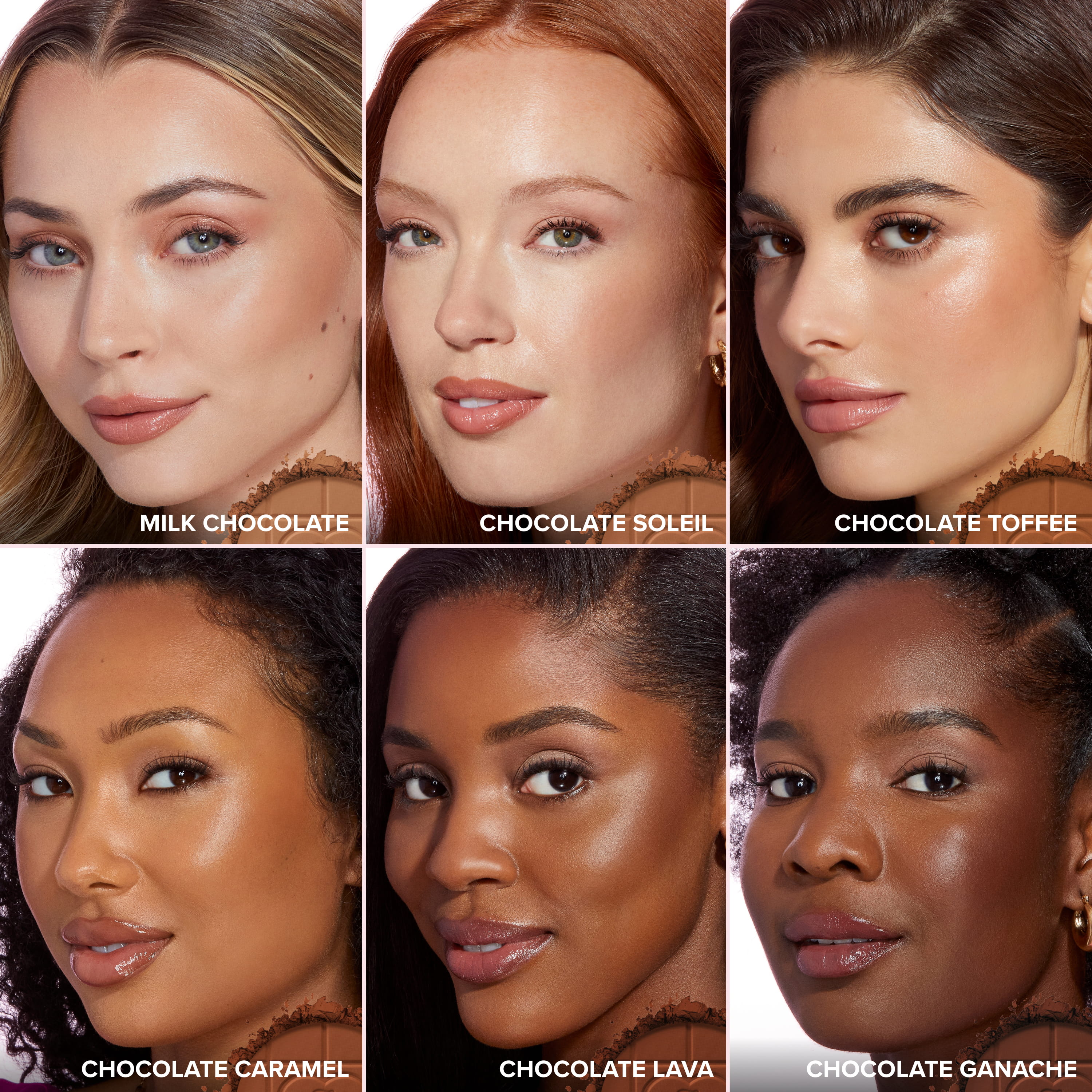 Chocolate Soleil Matte Blurring Bronzer, Chocolate Ganache, 8,0 g / 0,28 Oz