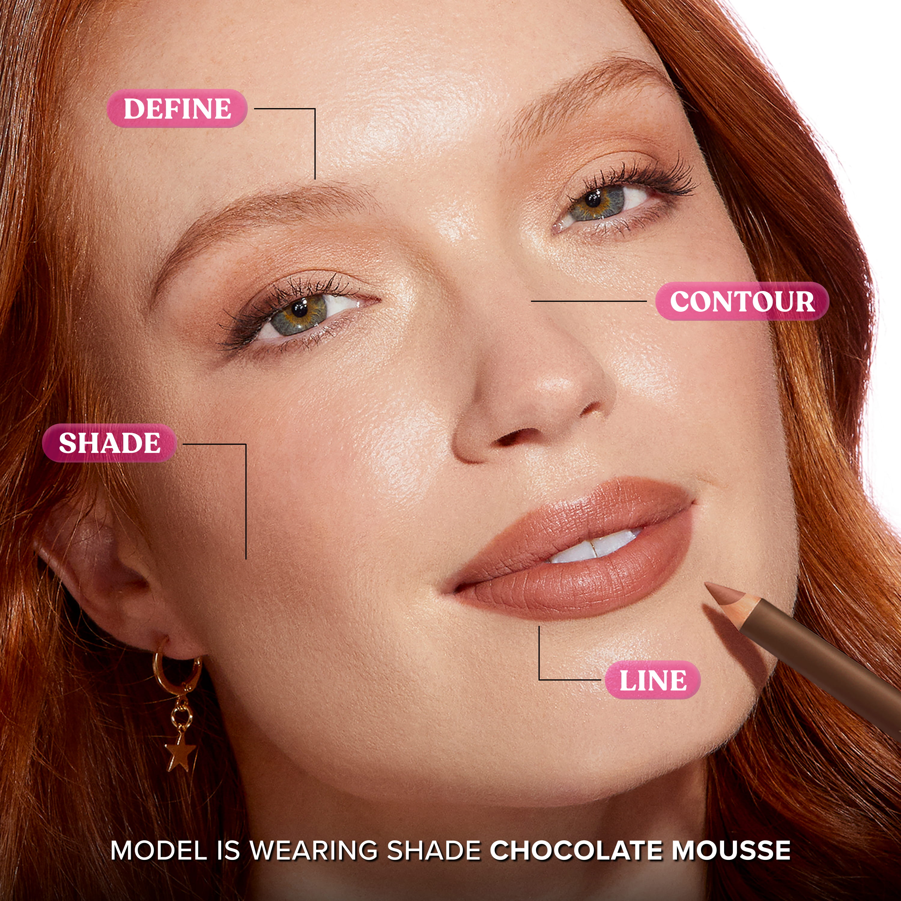Chocolate Soleil Multi-Use Sculpting & Defining Pencil, Chocolate Mousse