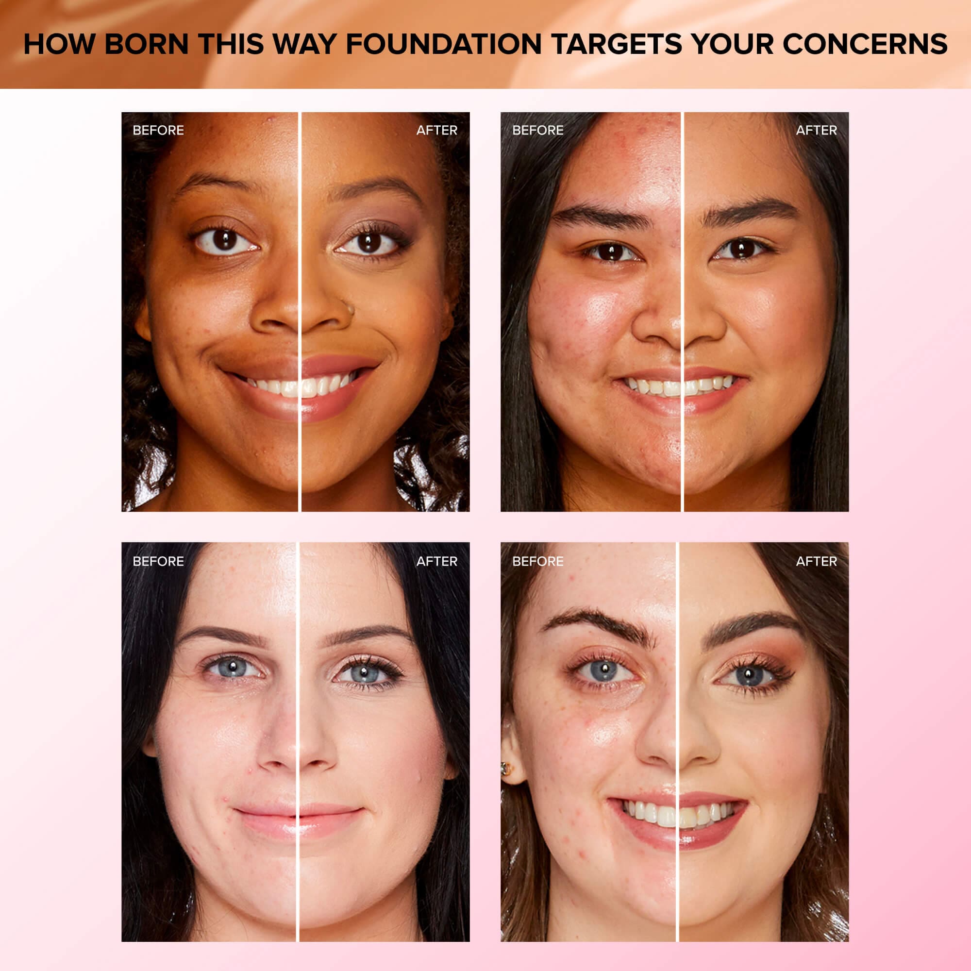 Fond de teint Born This Way Flawless Coverage Natural Finish TooFaced